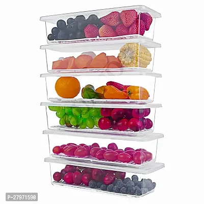 tvAt 8 Pcs Storage Boxes for Fish, Meat, Vegetables, and Fruits-thumb0