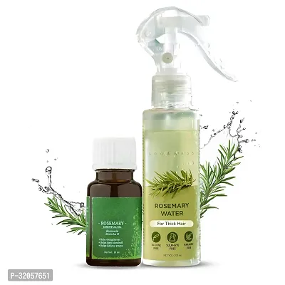 Rosemary Haircare Power Duo with Rosemary Water (100ml) and Rosemary Essential Oil (30ml)