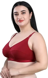 Special Plus Size Non Padded Full Coverage Bra (Pack Of 3)-thumb1