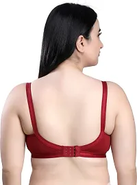 Special Big Size Non Padded Full Coverage Multicolor Bra (Pack of -3)-thumb1