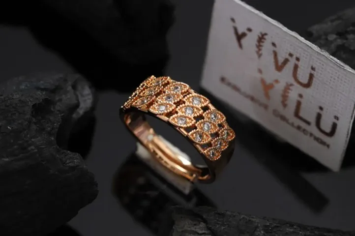 fancy updated new adjustable rings for women