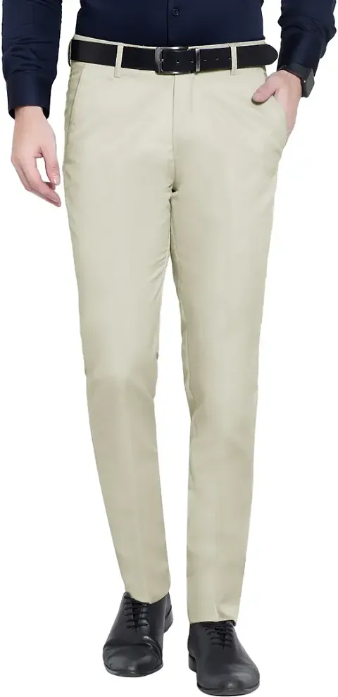 New Arrival Linen Blend Formal Trousers 