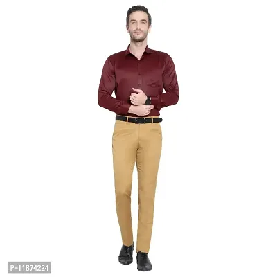 Mens Formal Regular Fit Cotton Blend Trouser-thumb4