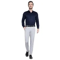 Mens Formal Regular Fit Cotton Blend Trouser-thumb3