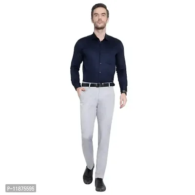 Mens Formal Regular Fit Cotton Blend Trouser-thumb4