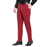 Mens Formal Regular Fit Cotton Blend Trouser-thumb1