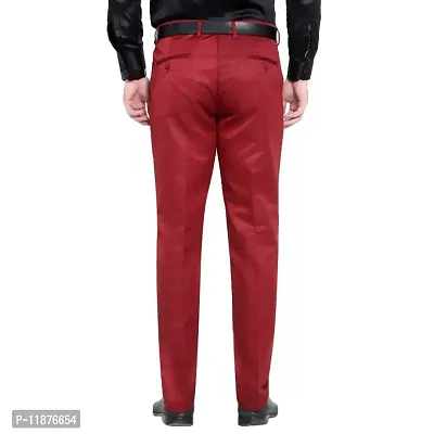 Mens Formal Regular Fit Cotton Blend Trouser-thumb3