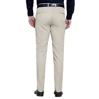 Classic Linen Blend Solid Formal Trouser for Men-thumb2