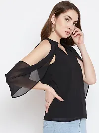 Stylish Women Georgette Casual Top-thumb2