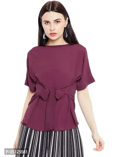 Stylish Women Polyester Casual Top-thumb0