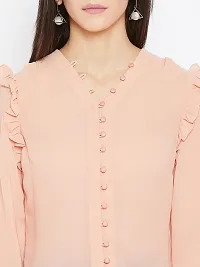 Stylish Women Polyester Casual Top-thumb1