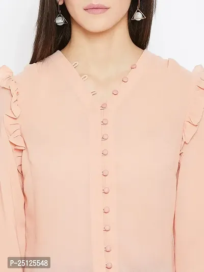 Stylish Women Polyester Casual Top-thumb2