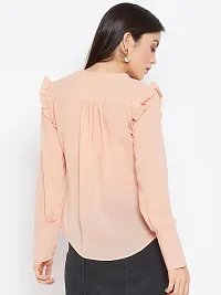 Stylish Women Polyester Casual Top-thumb2