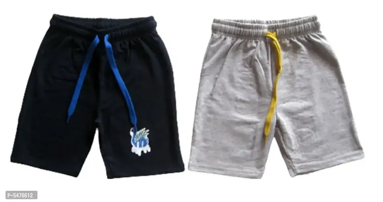 Kids Shorts Cotton [Combo Pack of 2]-thumb0