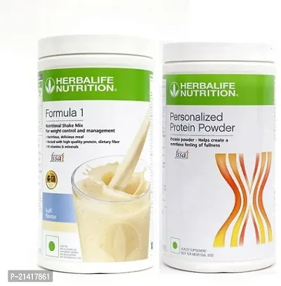 Herbalife Nutrition Weight Loss Combo Pack Formula 1 KULFI 500G + PPP400G Protein Shake (900 g, KULFI)-thumb0