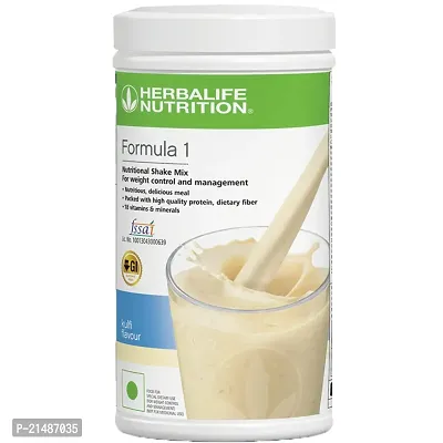 Herbalife Formula 1 Mix kulfi Nutritional Shake, 500g (White) Flavour Name:Kulfi-thumb0