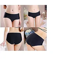 Trendy Cotton Blend Solid Hipster Panty For Women Pack of 3-thumb2