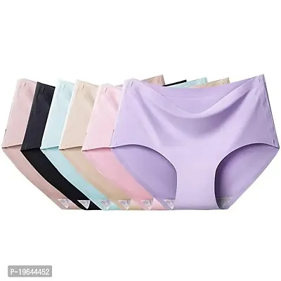 women seamless multicolor panty pack of 3