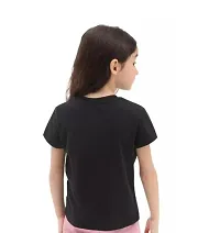 Classic Cotton Printed Tshirt for Kids Girls-thumb1