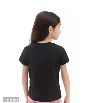 Classic Cotton Printed Tshirt for Kids Girls-thumb2