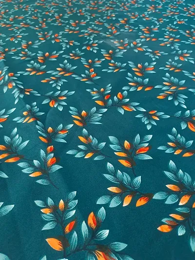 Elegant Crepe Printed Fabric - Pack Of 2