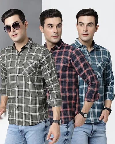 New Launched Polycotton Long Sleeves Casual Shirt 