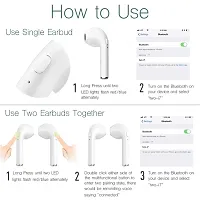 ACCRUMA i7S TWS Bluetooth Truly Wireless in Ear Earbuds with Mic Touch Sensor with and High Bass Level Supporting All Smart Ph-thumb1