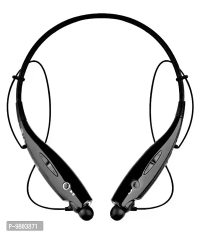 ACCRUMA  HBS-730 Neckband Bluetooth Headset Bluetooth Headset  (Black, In the Ear)-thumb0