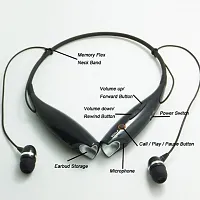 ACCRUMA  HBS-730 Neckband Bluetooth Headset Bluetooth Headset  (Black, In the Ear)-thumb1