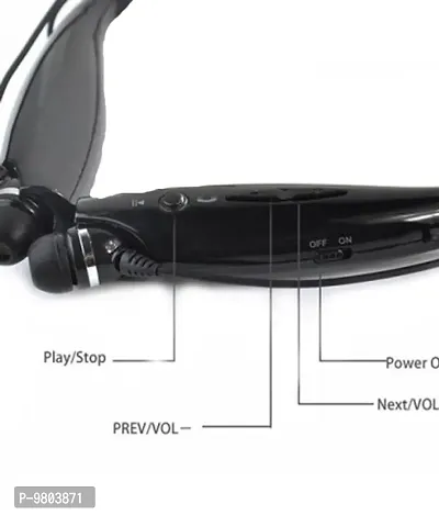 ACCRUMA  HBS-730 Neckband Bluetooth Headset Bluetooth Headset  (Black, In the Ear)-thumb4