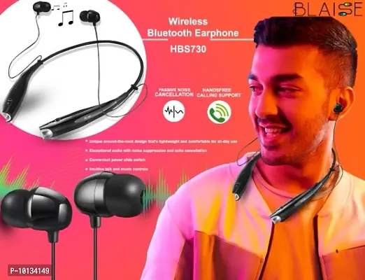 ACCRUMA HBS730 Wireless Bluetooth In Ear Neckband Earph-thumb2