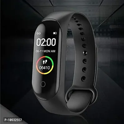 ACCRUMA Sports Watch For M4 Smart Bracelet For Xiaomi Band 4 Smart Band Tech Screen Heart Rate Blood Pressure Sleep Monitoring-thumb0