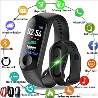 ACCRUMA Smart Band 4 - Sleep Trackers, Water Resistant With Heart Rate  Activity Tracking-thumb1