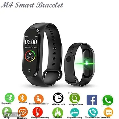 ACCRUMA M4 Band Heart Rate Monitor OLED Display Bluetooth 4.0 Waterproof Sports Health Activity Fitness Tracker-thumb3