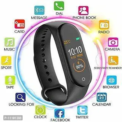ACCRUMA M4 Band Heart Rate Monitor OLED Display Bluetooth 4.0 Waterproof Sports Health Activity Fitness Tracker-thumb4