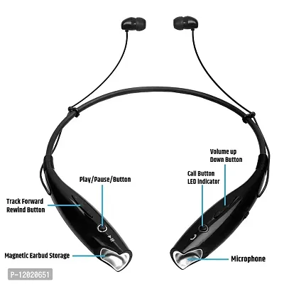 ACCRUMA  HBS-730 WITH SMALL SIZE, SUPER LIGHTWEIGHT Bluetooth Headset-thumb2