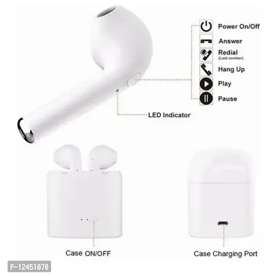 ACCRUMA i7S Earphones with Mic Bluetooth Headset-thumb4