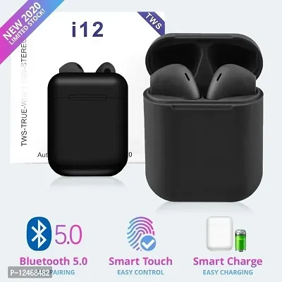 ACCRUMA inpods 12 black Bluetooth Headset  (Black