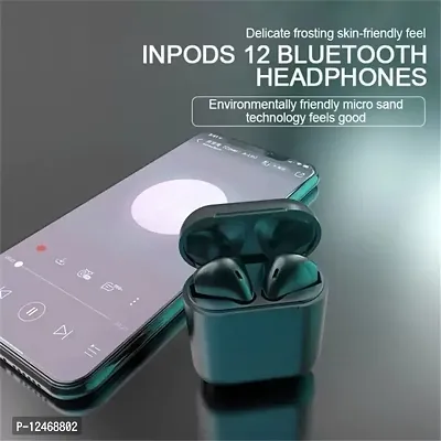 ACCRUMA   inpods 12 black Bluetooth Headset  (Black-thumb4