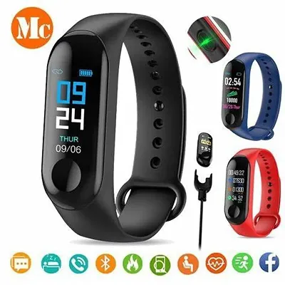 M4 Health Band Bluetooth Health Wrist Smart Band Monitor OLED Heart Rate  Monitor 