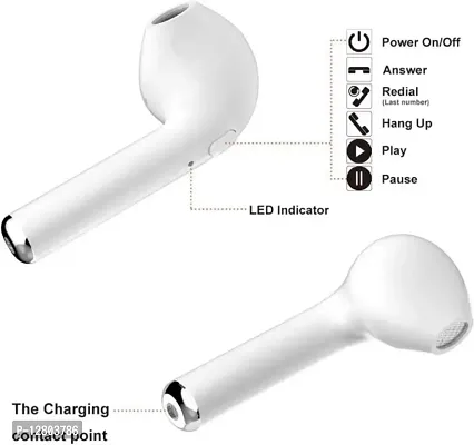 ACCRUMA i7S Earphones with Mic Bluetooth Headset-thumb3