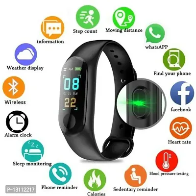 ACCRUMA Smart Watch Fitness M4 Sports Bracelet Pedometer Bluetooth Wristband Waterproof-thumb2