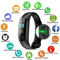 ACCRUMA M4 Fitness Band Pro M4 WATER-RESISTANT SMART FITNESS BAND WITH A COLOUR SCREEN, FITNESS TRACKER, BP, HEART RATE MONITOR-thumb1