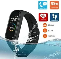 ACCRUMA M4 Fitness Band Pro M4 WATER-RESISTANT SMART FITNESS BAND WITH A COLOUR SCREEN, FITNESS TRACKER, BP, HEART RATE MONITOR-thumb3