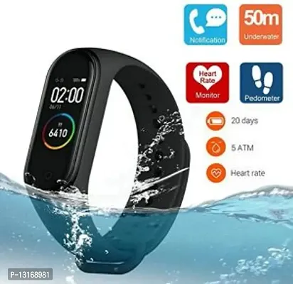 ACCRUMA M4 Fitness Band Pro M4 WATER-RESISTANT SMART FITNESS BAND WITH A COLOUR SCREEN, FITNESS TRACKER, BP, HEART RATE MONITOR-thumb4