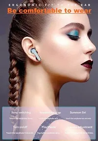 ACCRUMA M19 TWS Bluetooth 5.0 Earbuds Touch Waterproof LED Digital Display Bluetooth Headset (Black, True-thumb1