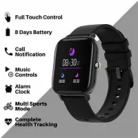 ACCRUMA  ID116 Smartwatch  (Black Strap, Free Size)-thumb3