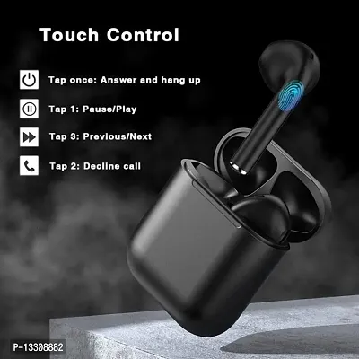 ACCRUMA  inpods 12 black Bluetooth Headset  (Black,-thumb2