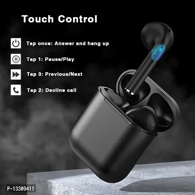 ACCRUMA  inpods 12 black Bluetooth Headset  (Black-thumb2