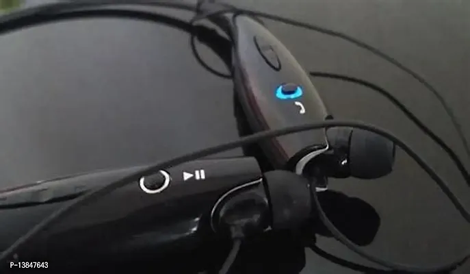 ACCRUMA HBS-730 Bluetooth Wireless In Ear Earphones with Mic (Black)-thumb2
